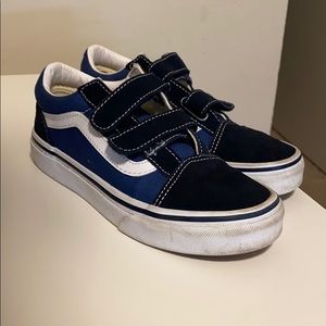 Boys Blue Vans
